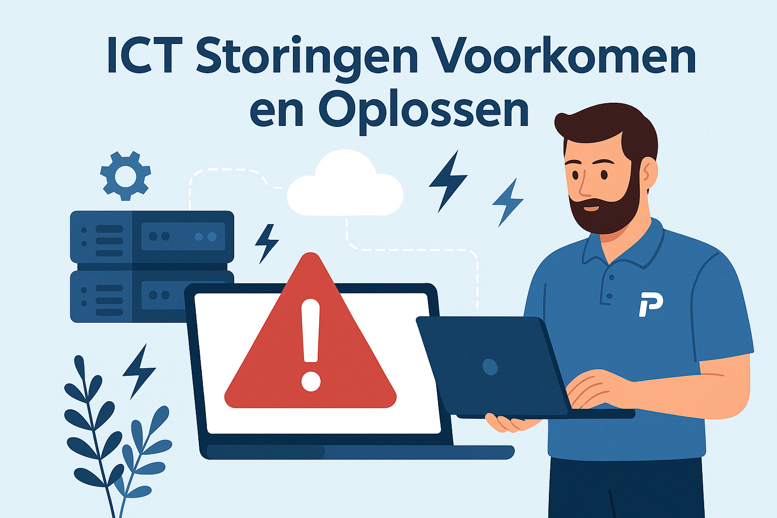 ICT storingen voorkomen en oplossen
